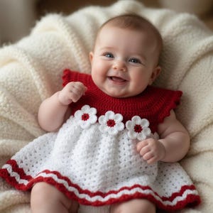 red dress 0 3 months 0 3 Months Baby Dress