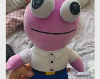 Smiling Friends Glep Plushie - Quirky Birthday Gift plush toy