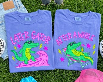 Later Gator Png, After While Crocodile Png, Summer Png, Last Day Of School Png, Alligator Png, Crocodile Png, Trendy Png, Funny Png