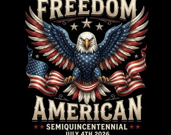 USA 250th Anniversary SVG PNG, America 250 Emblem Bald Eagle Flag, 1776-2026 Sublimation, 4th of July Patriotic Digital Download