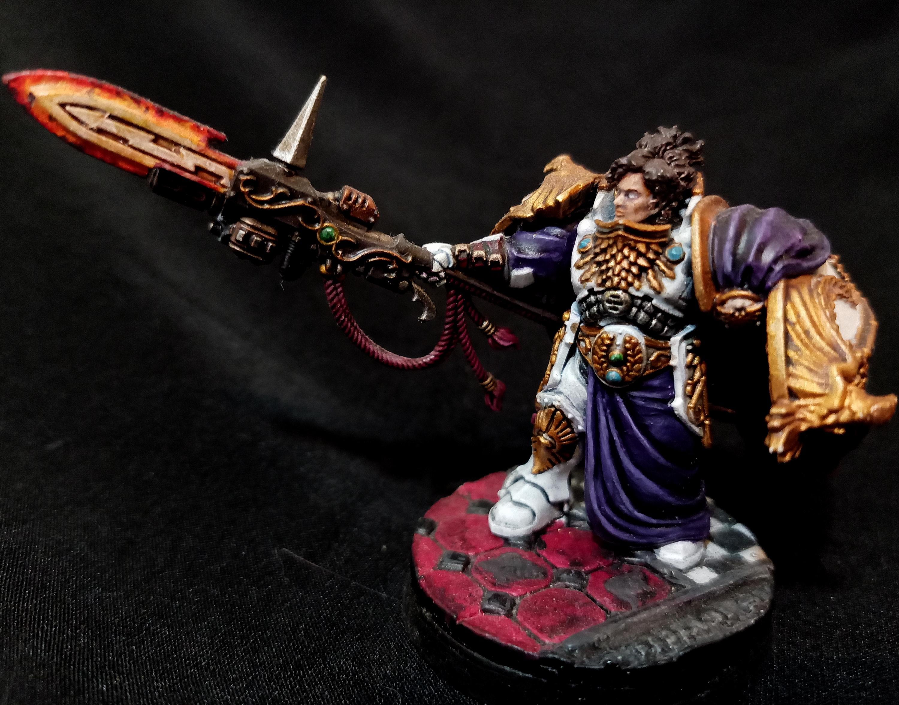 Shield-Captain Adeptus Custodes - Figurine Warhammer 40K Citadel - Montage Neuf