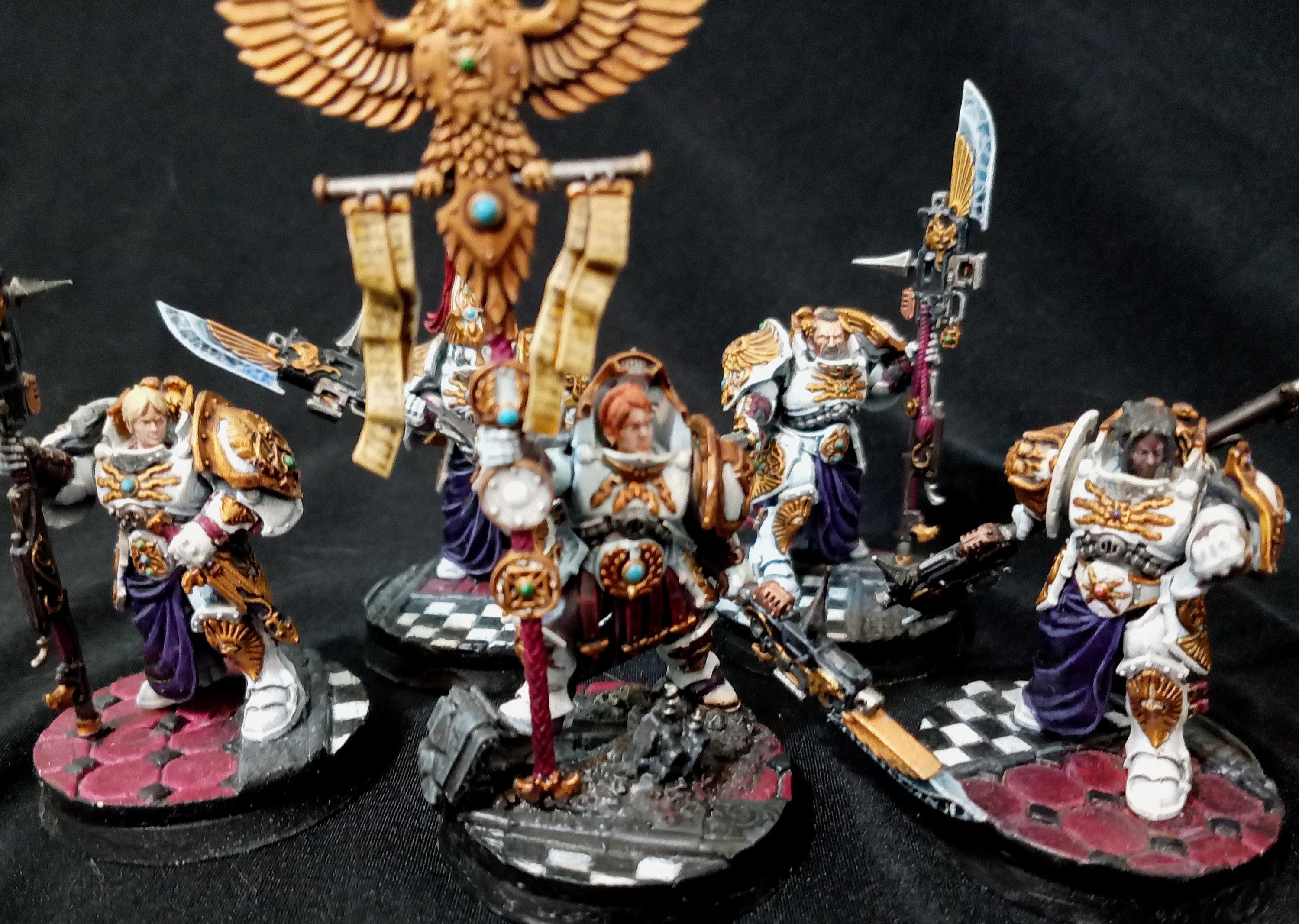 Shield-Captain Adeptus Custodes - Figurine Warhammer 40K Citadel - Montage Neuf