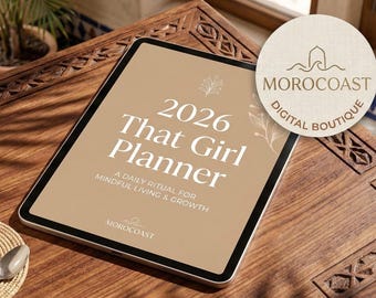 Agenda That Girl 2026 - Organizador diario - PDF digital