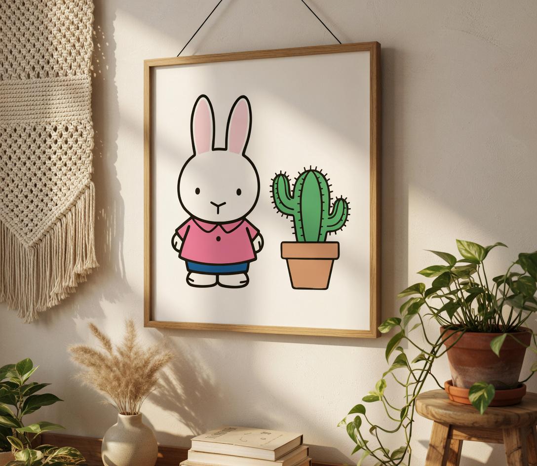 Cute Bunny SVG & PNG Bundle | 8 Kawaii Minimalist Rabbit Designs ...