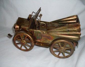 Tin Car Music Box Etsy