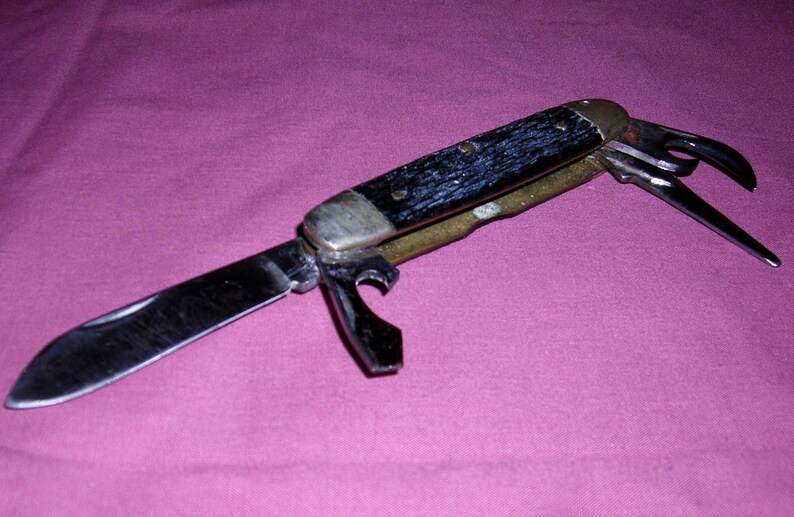 1960s Bakelite Pocket Knife Etsy