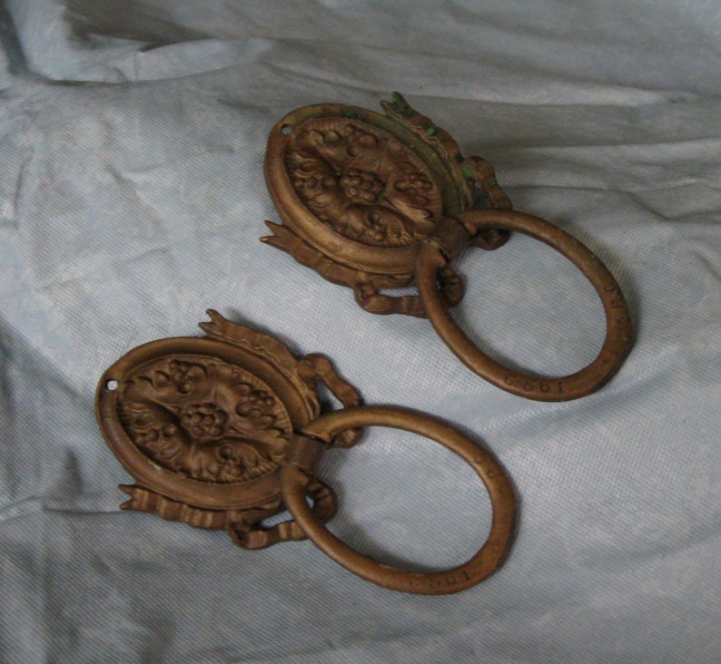 KBC keeler Victorian Brass Drawer Pulls Part Numbers G 560 Etsy