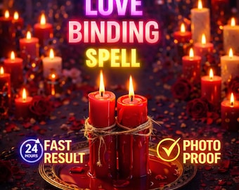 Kraftfull bindande kärleksförtrollning | Förvandla undvikande till djup hängivenhet, stärk engagemang och känslomässig anknytning