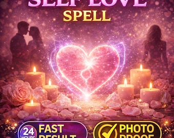 Självkärleksförtrollning Kraftfull helande ritual, öka självförtroendet, attrahera hälsosam kärlek, emotionell helande magi, aktivering av självkänsla