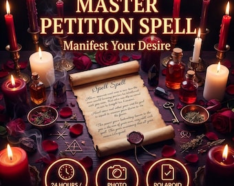 Den ultimata bönebesvärjelsen. Manifestera din djupaste önskan. Kraftfull önskeritual och andlig intervention. Gör anspråk på din verklighet.