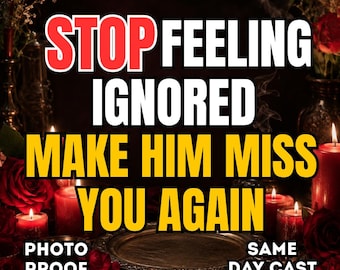 Make Him Miss You Love Spell, Emotional Attachment Ritual, Obsession Energy, Romantic Desire, Return To Me