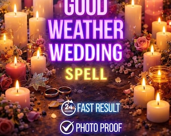 Bra väder-bröllopsförtrollning | Solskensvälsignelsesritual