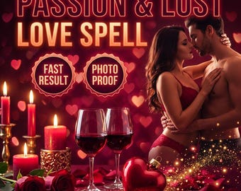 Passion & Lust Kärleksförtrollning | Tänd begär, sexuell attraktion, intensiv kemi Oemotståndlig magnetisk energi