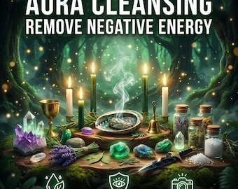 Aura-rengöringssession, borttagning av negativ energi, distansläkning, andligt skydd, chakrabalansering, sladdklippning, fredsförnyelse