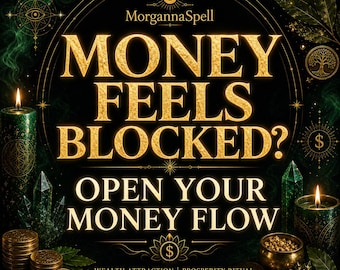 Instant Money Spell, Wealth Attraction Ritual, Financial Prosperity Spell, Abundance Manifestation, Money Magnet