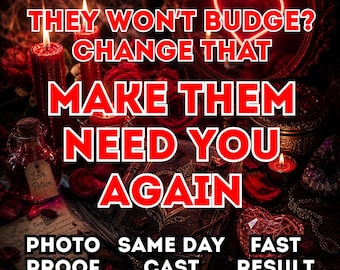 Obsession Love Spell – Make Them Crave You Again | Attraction & Desire Ritual for Ex, Crush or Partner | Devotion Energy Work