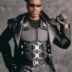 Wesley Snipes Blade Runner Vampire Hunter Cosplay Costume - Handmade