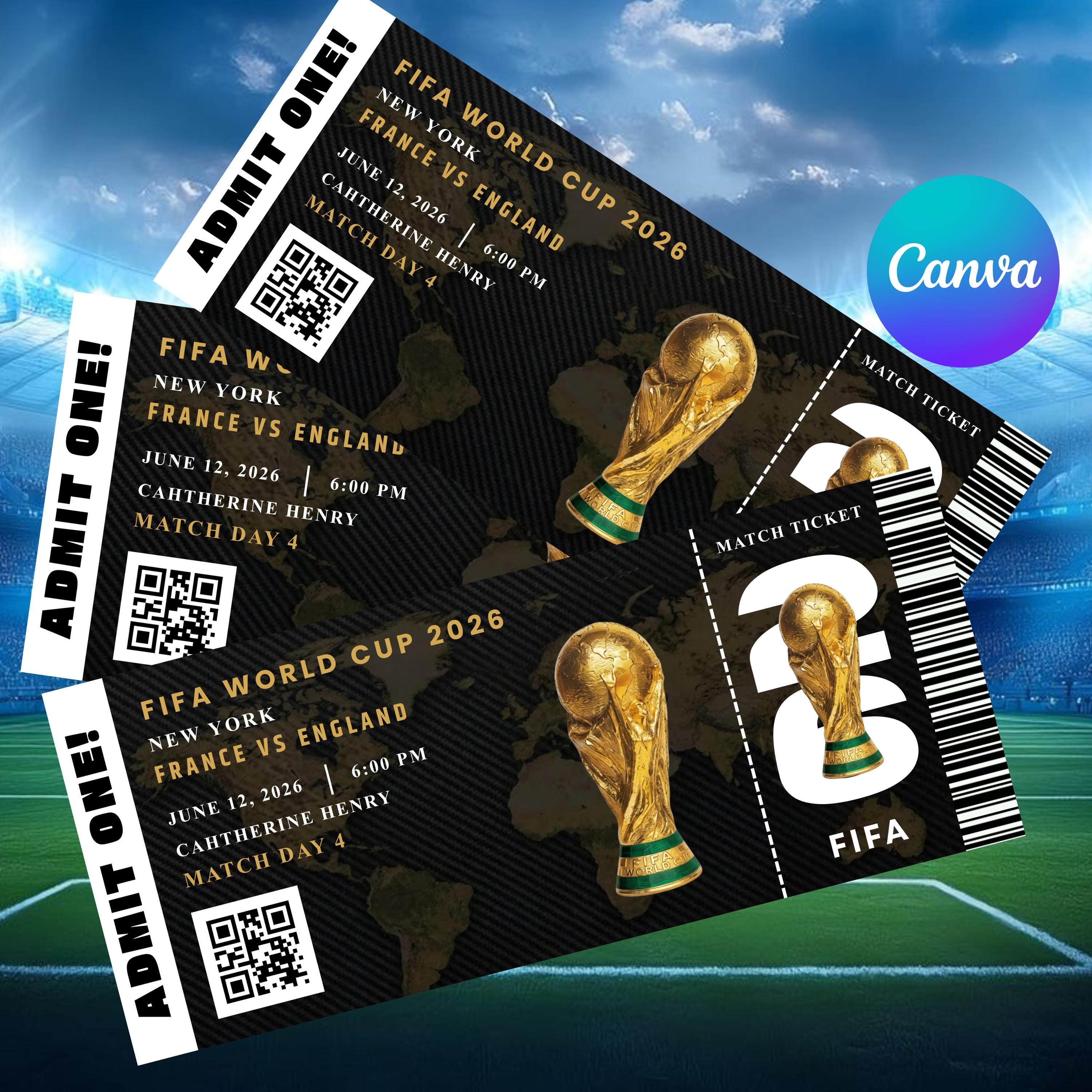 Fifa 2026 Tickets - Etsy
