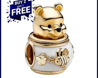 Winnie the Pooh Charm – In a Honey Pot