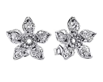 Pendientes de monstruo de flores