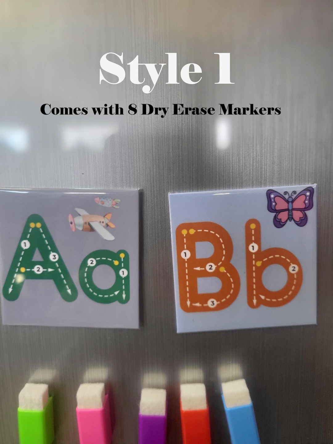 Abcs Alphabet Magnets for Kids Letters Magnets Montessori ABC Magnets ...