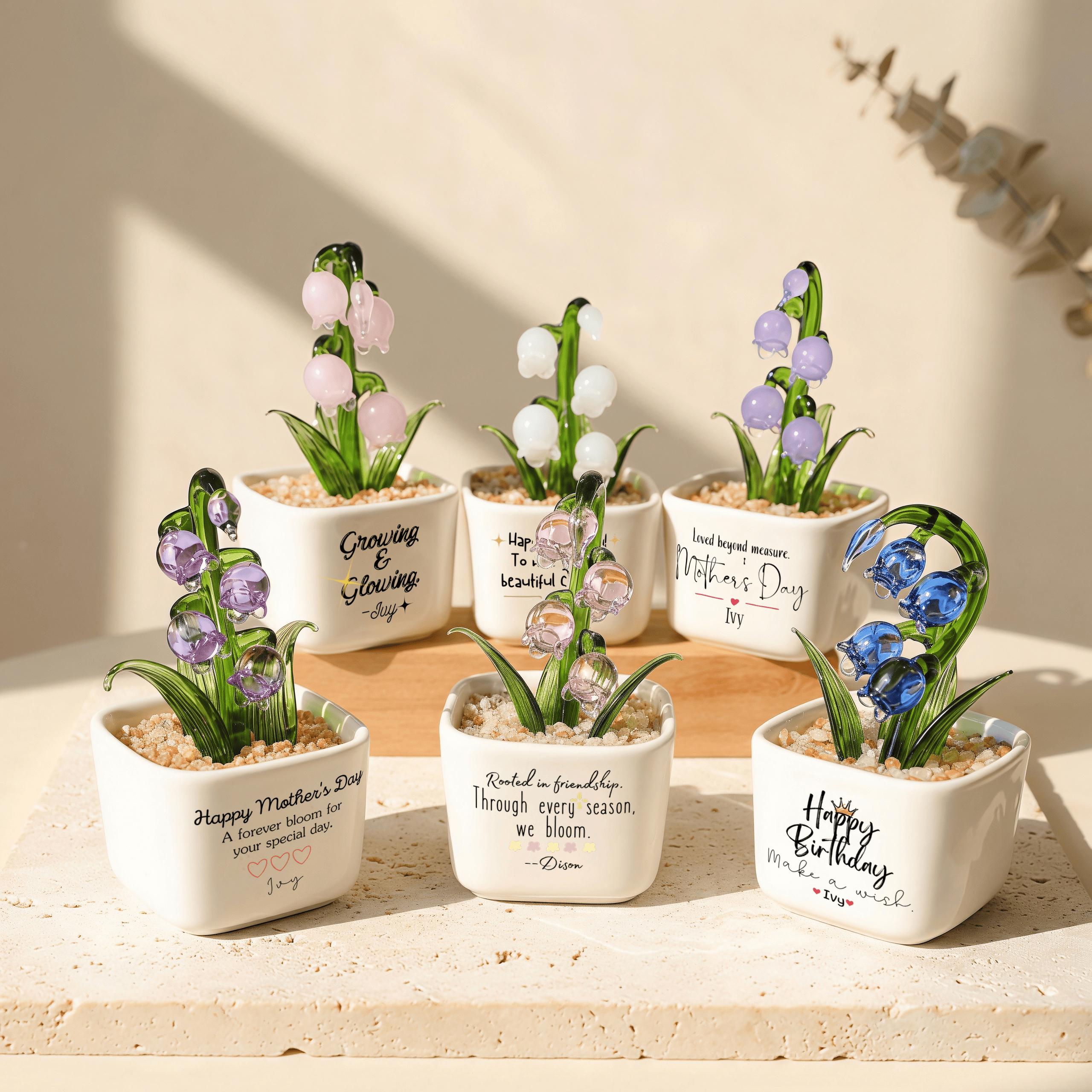 青い植木鉢 - Etsy 日本