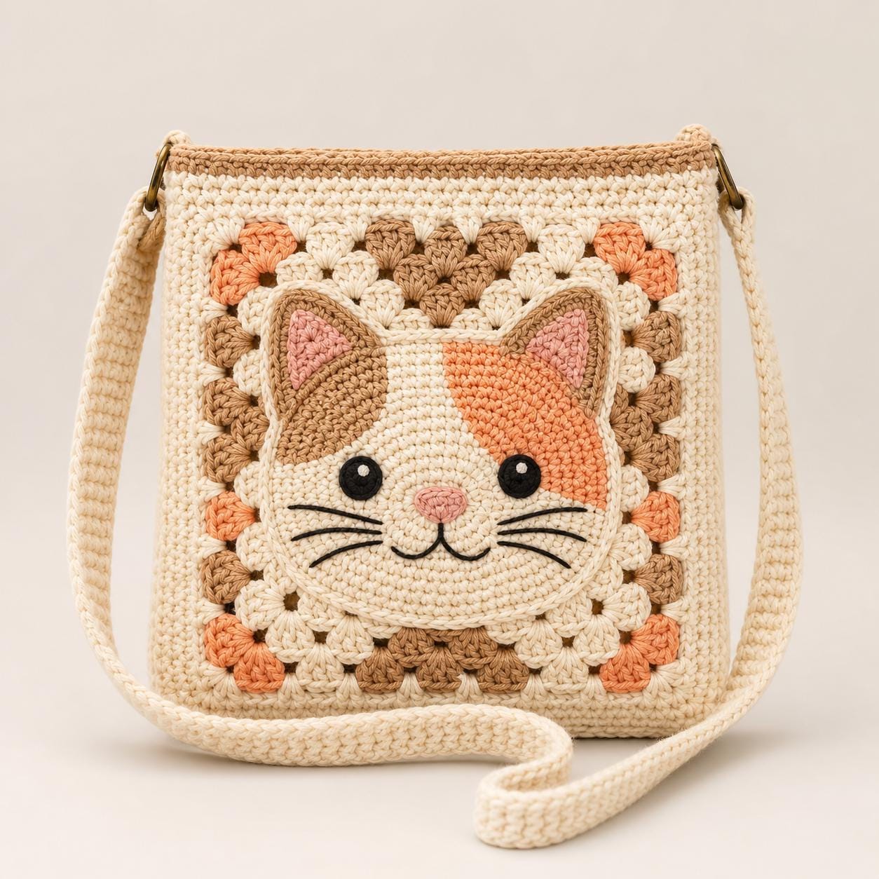 Loungefly White Faux Leather Calico Cat Coin Purse with Orange and Black Accents Felix the Cat Crossbody Bag with Lenticular Coin Bag | Loungefly main image 4