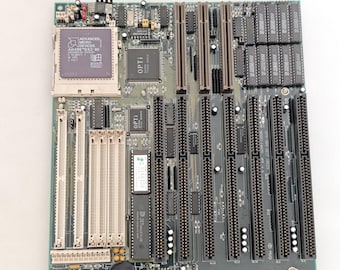 Vintage Motherboard OPTI 895, 1442G, Sockel 3 + AM 486 Dx2 80