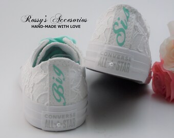 converse flower girl shoes