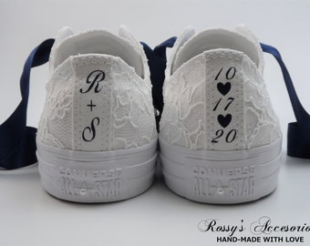 blue wedding converse