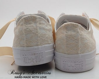 champagne colored converse