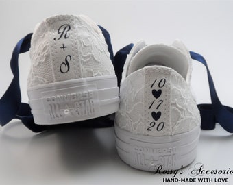 blue wedding converse