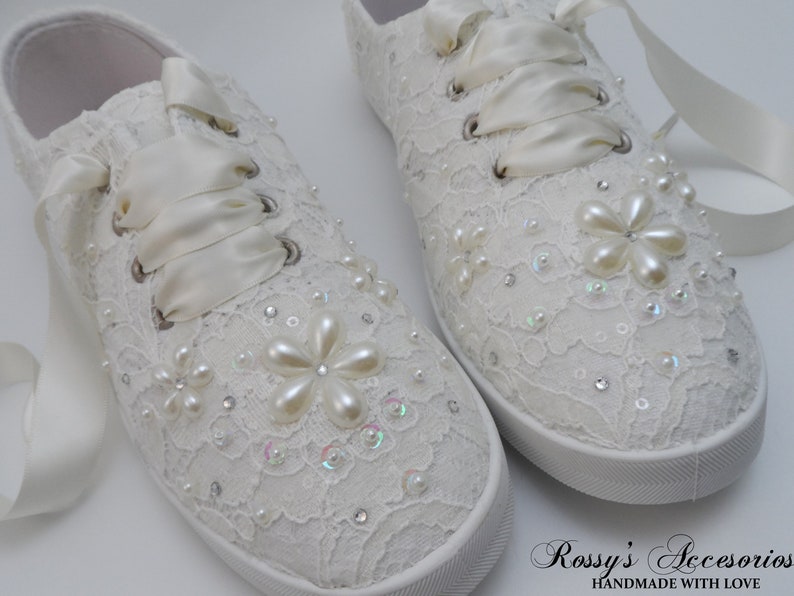 ivory wedding sneakers