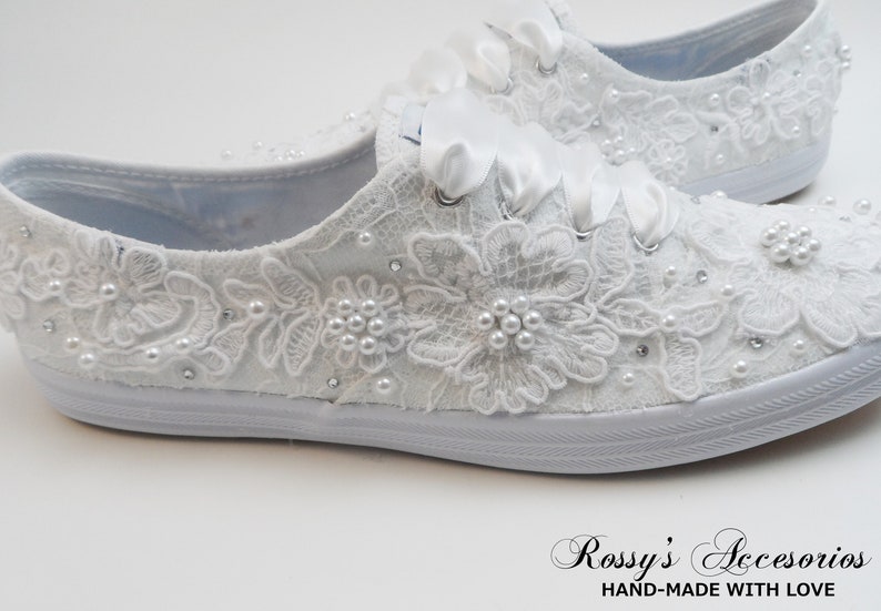 white keds wedding