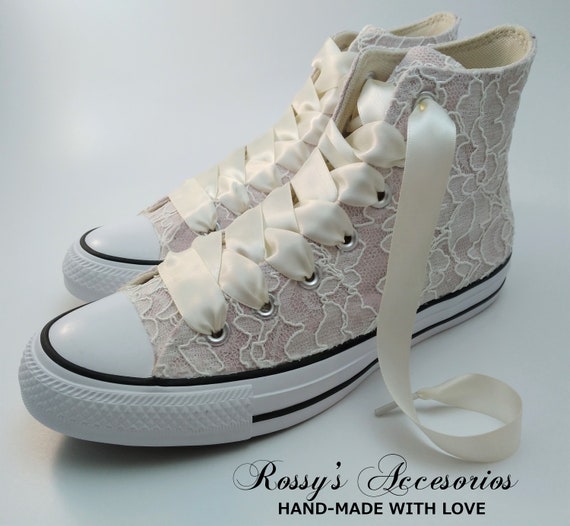 blush high top converse