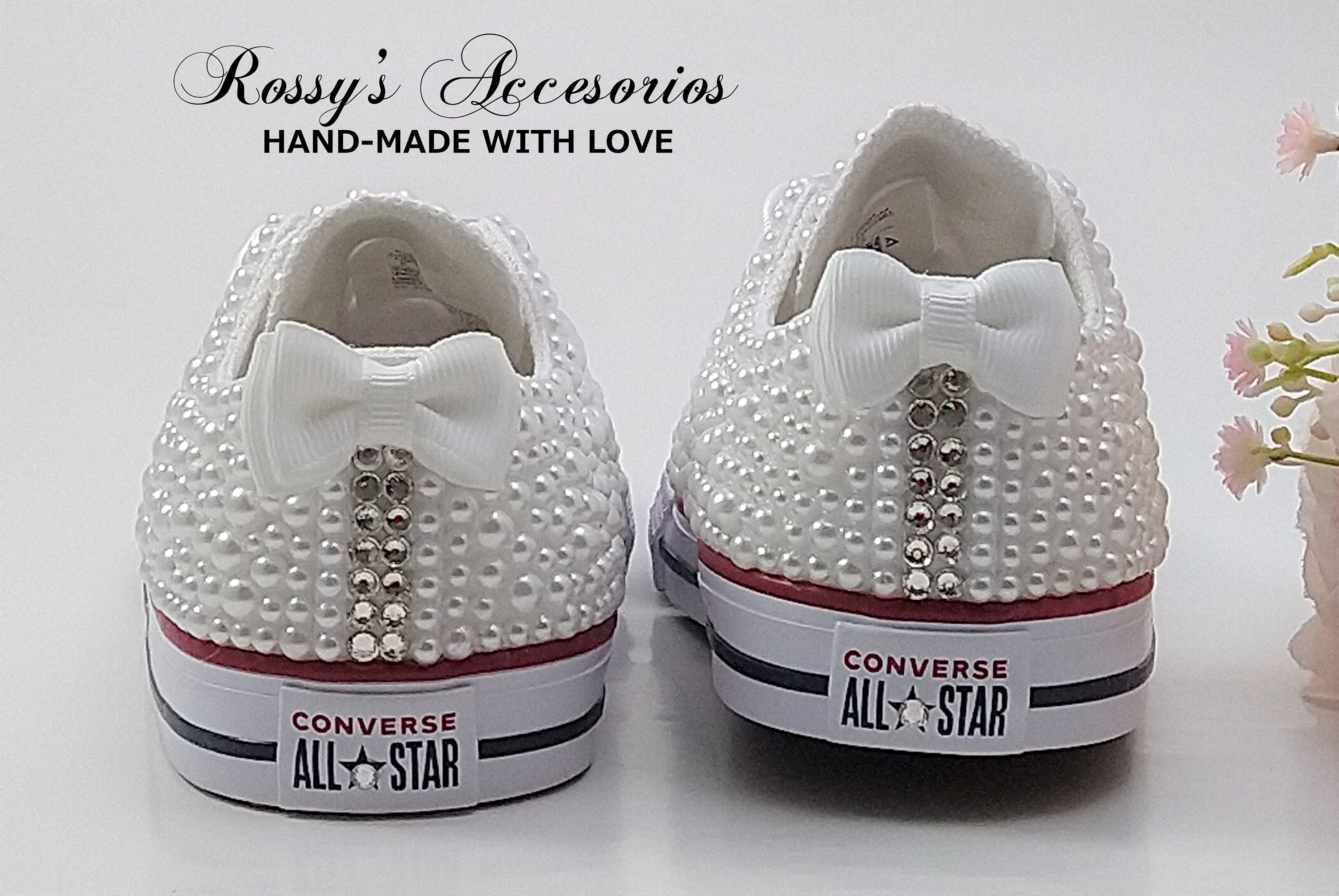 Converses strass top