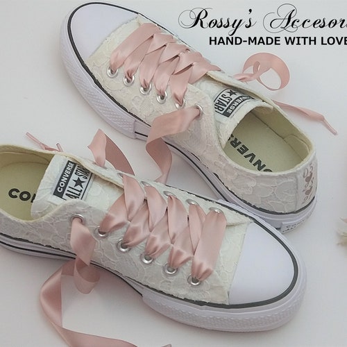 converse rose platform