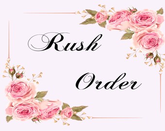 Rush Order For Sneakers / RUSH PROCESSING