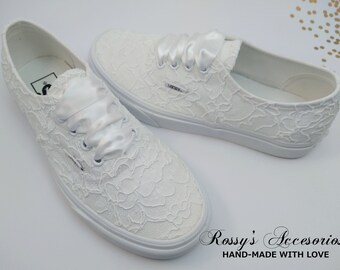 lace white vans