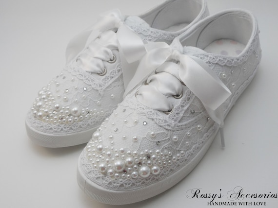 scarpe ginnastica sposa