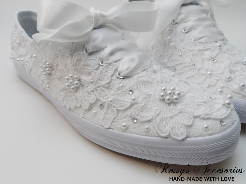 white keds wedding