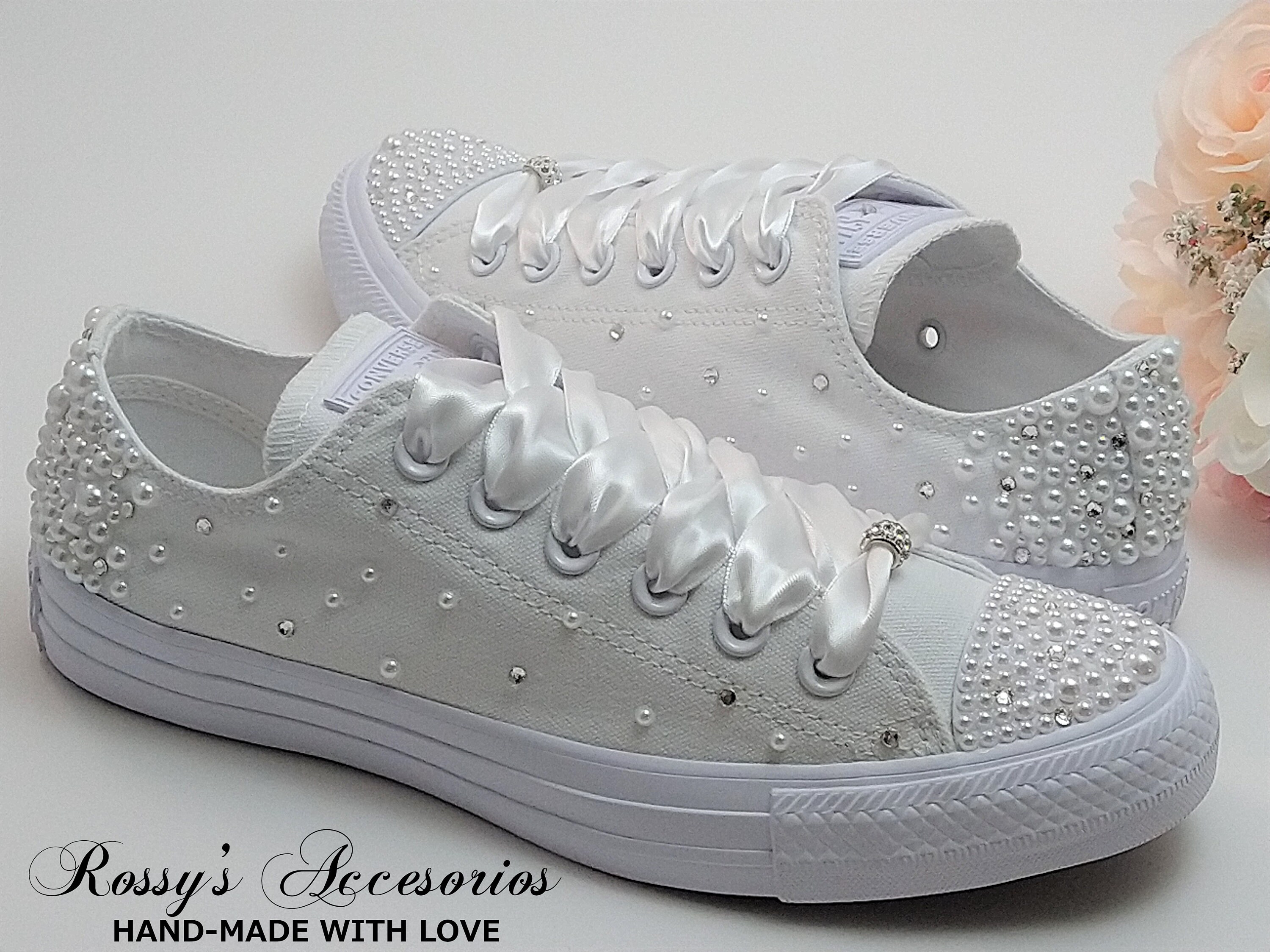 Pearl white converse sale