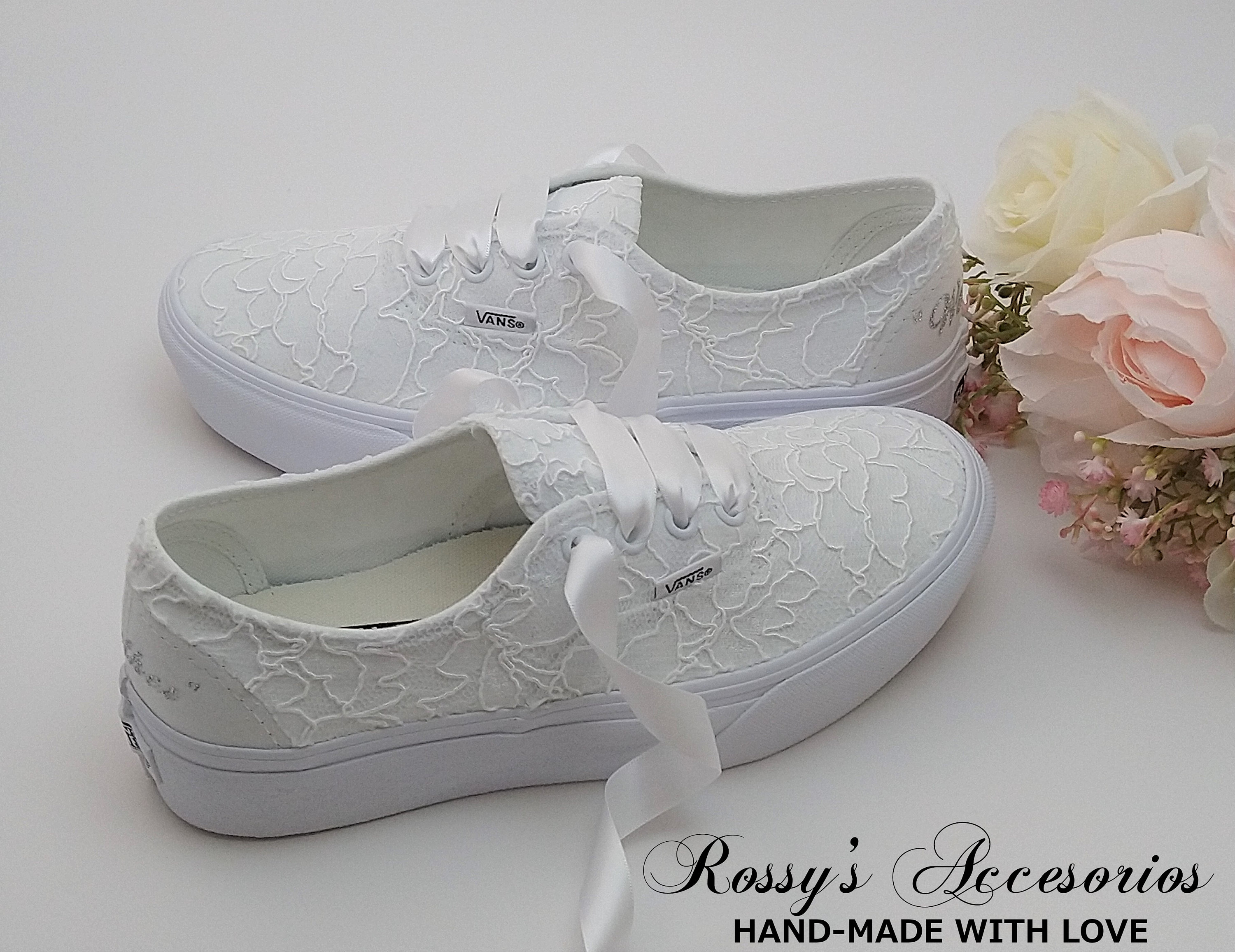 lace wedding vans