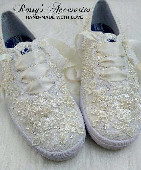 ivory wedding sneakers