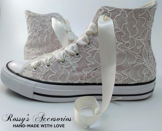 blush high top converse