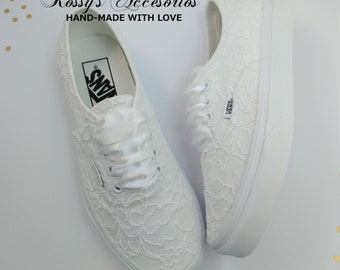 lace white vans