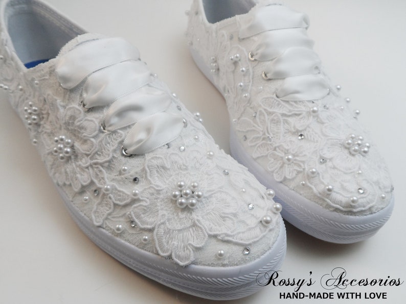white keds wedding