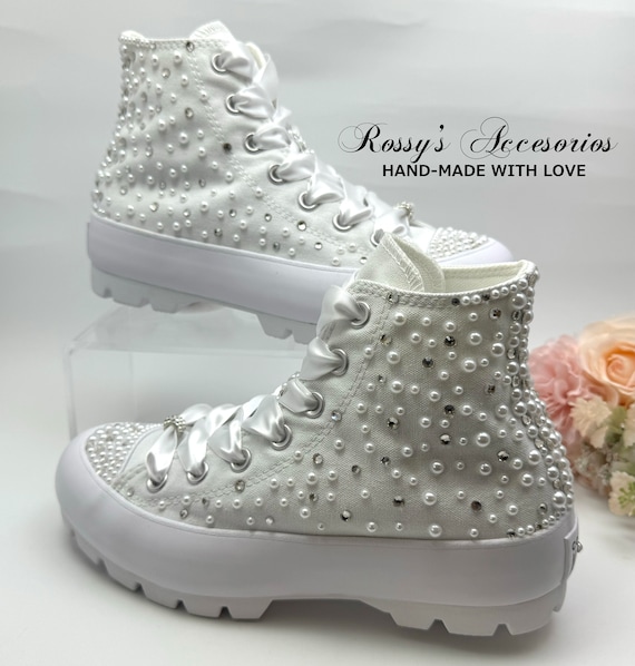 All star bianche sposa online