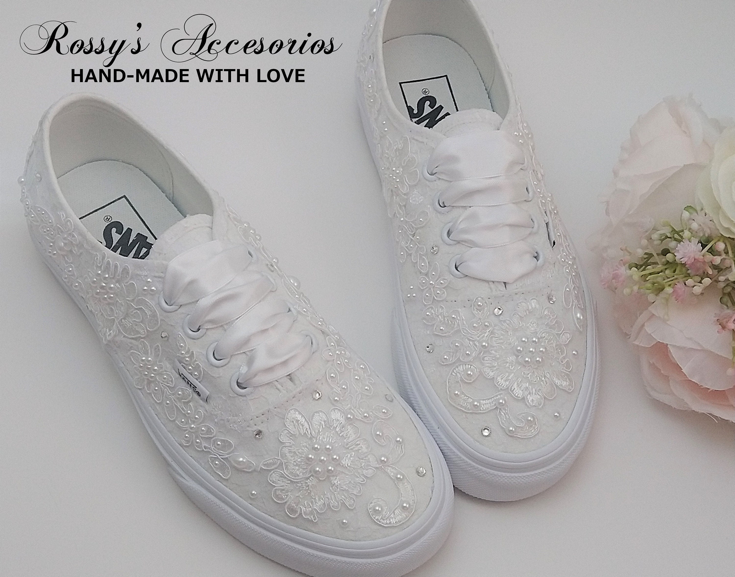 bride and groom vans shoes