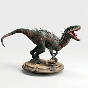 Modelo imprimible 3D del Indominus Rex – Descarga del archivo STL del dinosaurio de Jurassic World